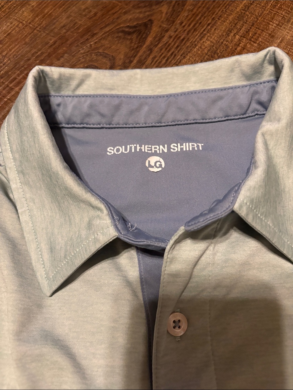 The Southern Shirt Company Men's Sage Green Performance Polo